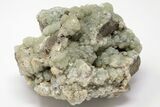 Green Prehnite Crystal Cluster - Morocco #191006-2